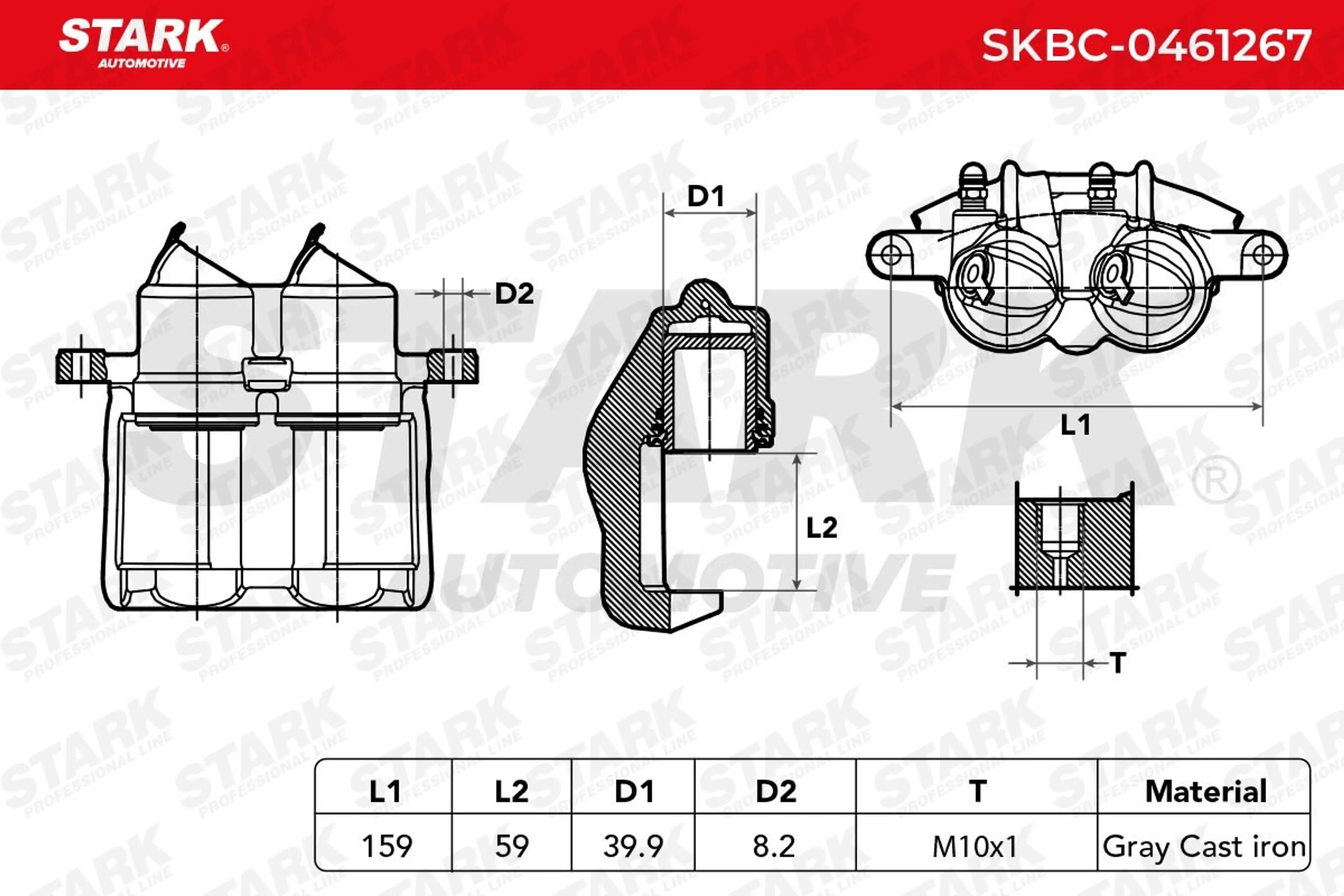 PINZA DE FRENO (SIN  DEVOLUCIÓN CAS