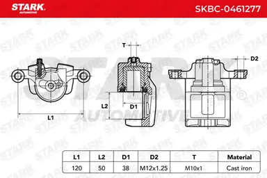 PINZA DE FRENO (SIN  DEVOLUCIÓN CAS
