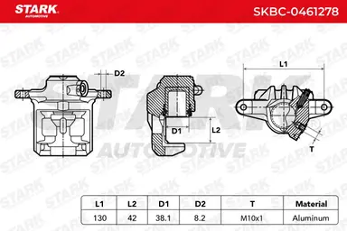 PINZA DE FRENO (SIN  DEVOLUCIÓN CAS