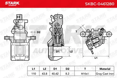 PINZA DE FRENO (SIN  DEVOLUCIÓN CAS