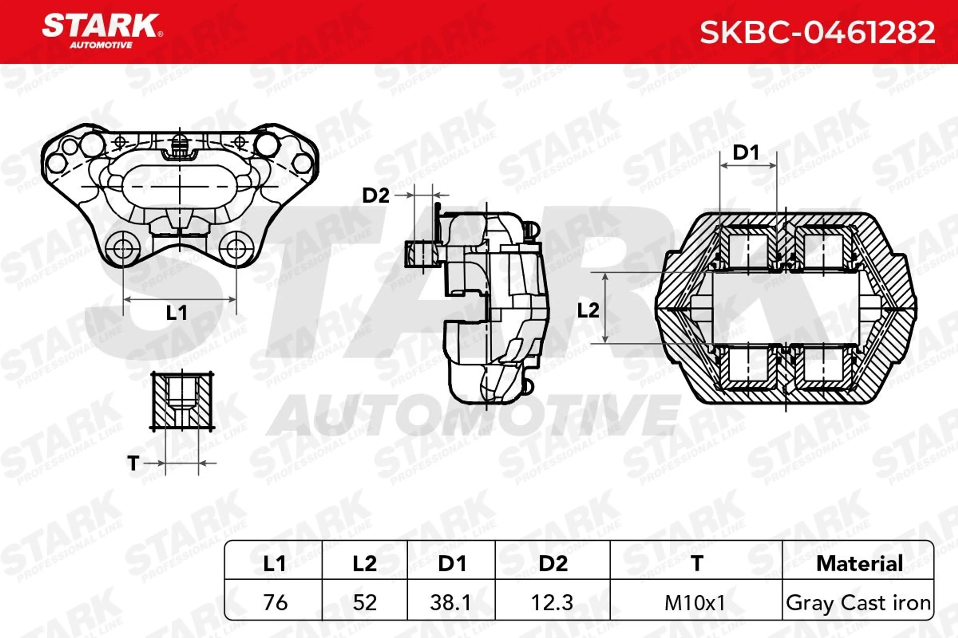 PINZA DE FRENO (SIN  DEVOLUCIÓN CAS