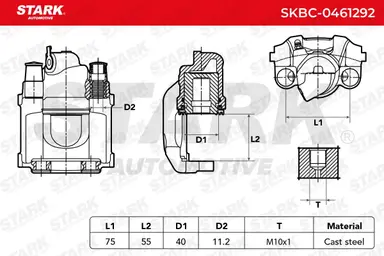 PINZA DE FRENO (SIN  DEVOLUCIÓN CAS