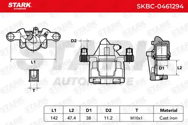PINZA DE FRENO (SIN  DEVOLUCIÓN CAS
