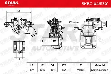 PINZA DE FRENO (SIN  DEVOLUCIÓN CAS