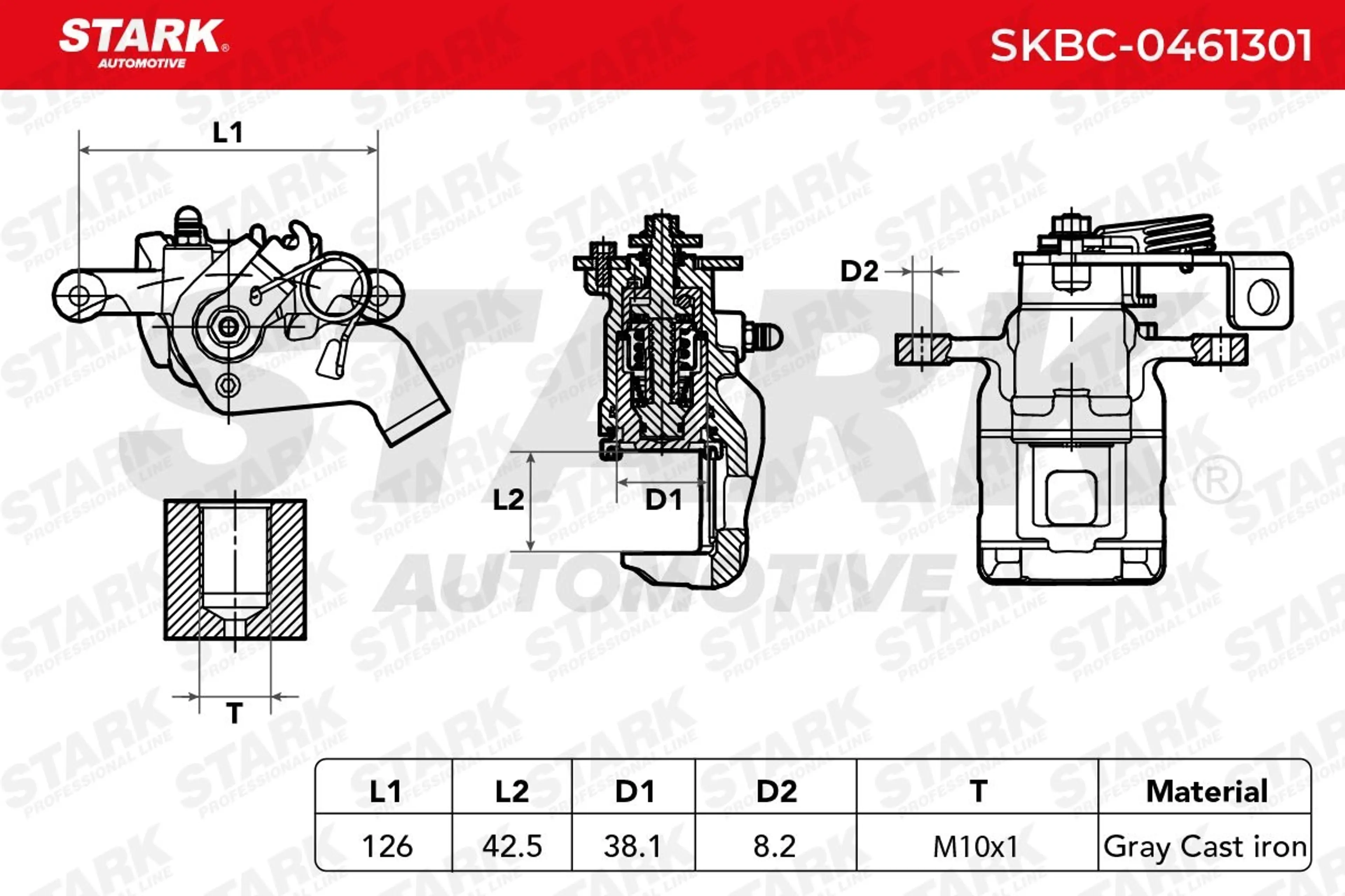 PINZA DE FRENO (SIN  DEVOLUCIÓN CAS