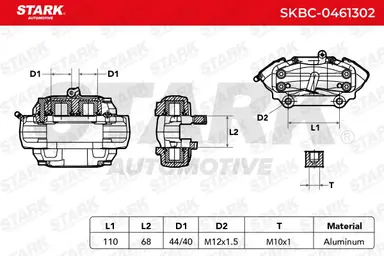 PINZA DE FRENO (SIN  DEVOLUCIÓN CAS