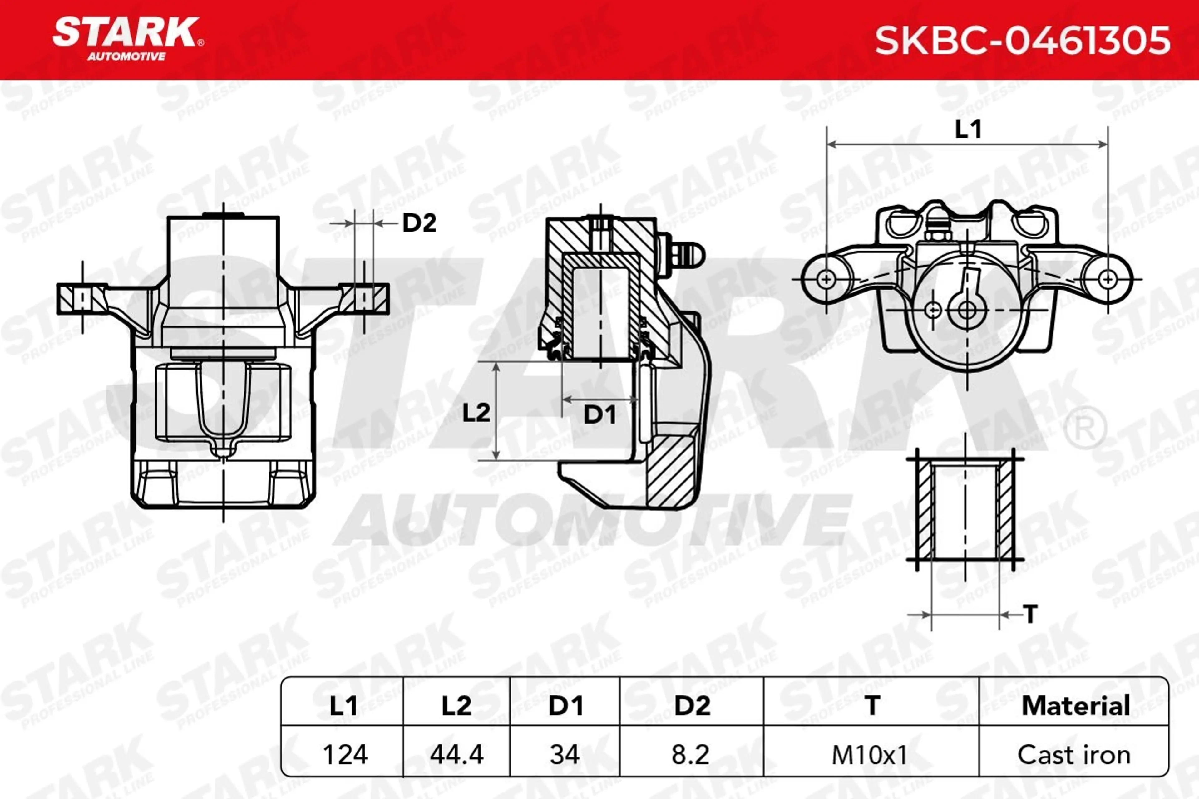 PINZA DE FRENO (SIN  DEVOLUCIÓN CAS