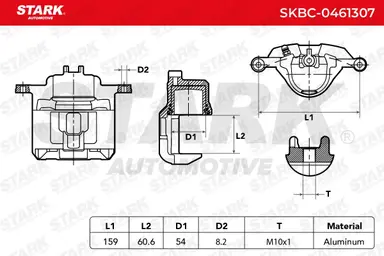 PINZA DE FRENO (SIN  DEVOLUCIÓN CAS