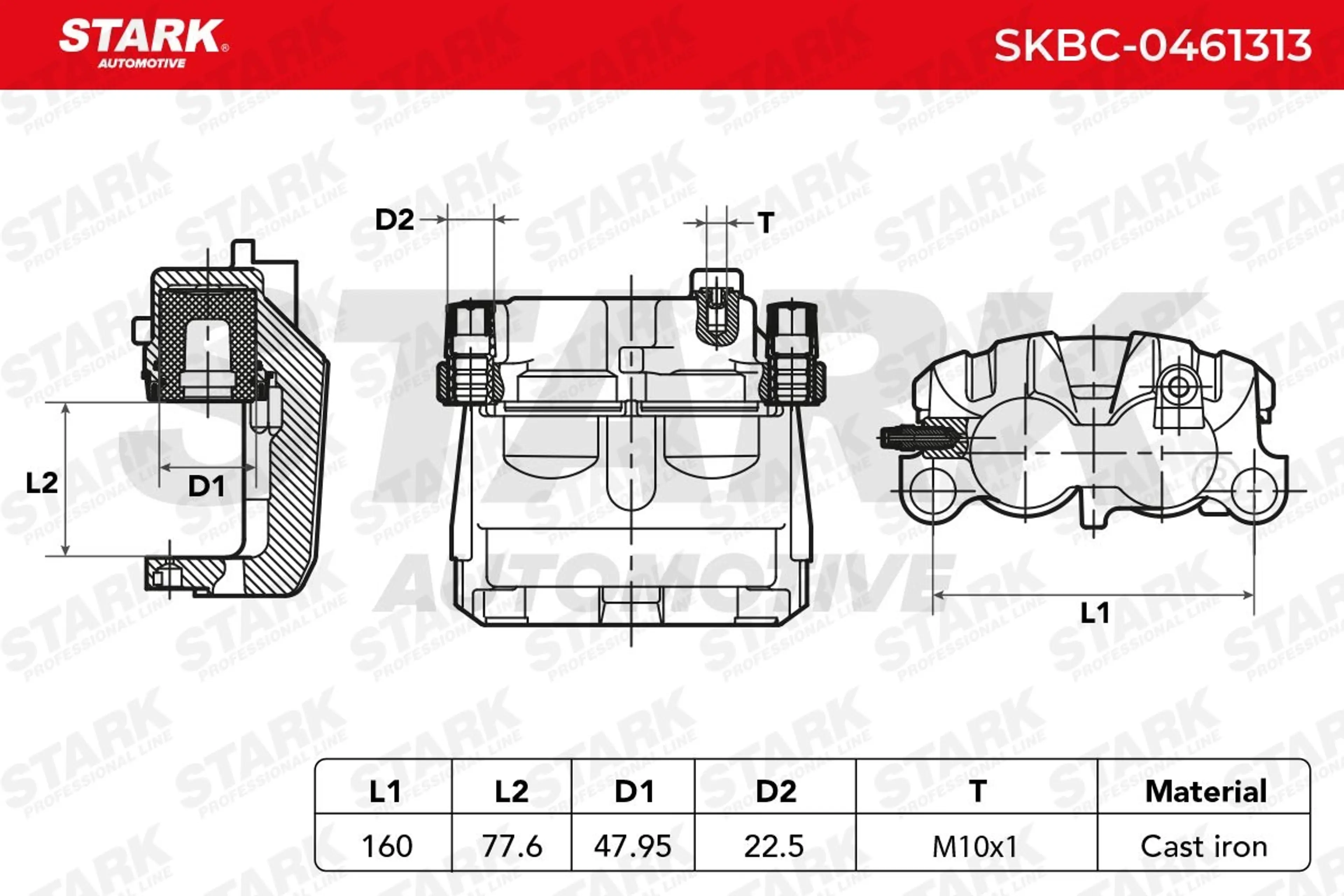 PINZA DE FRENO (SIN  DEVOLUCIÓN CAS
