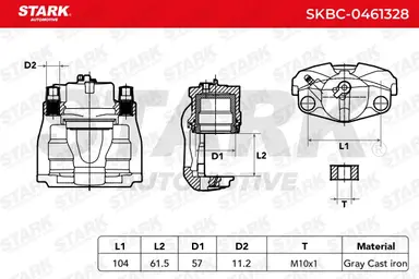 PINZA DE FRENO (SIN  DEVOLUCIÓN CAS