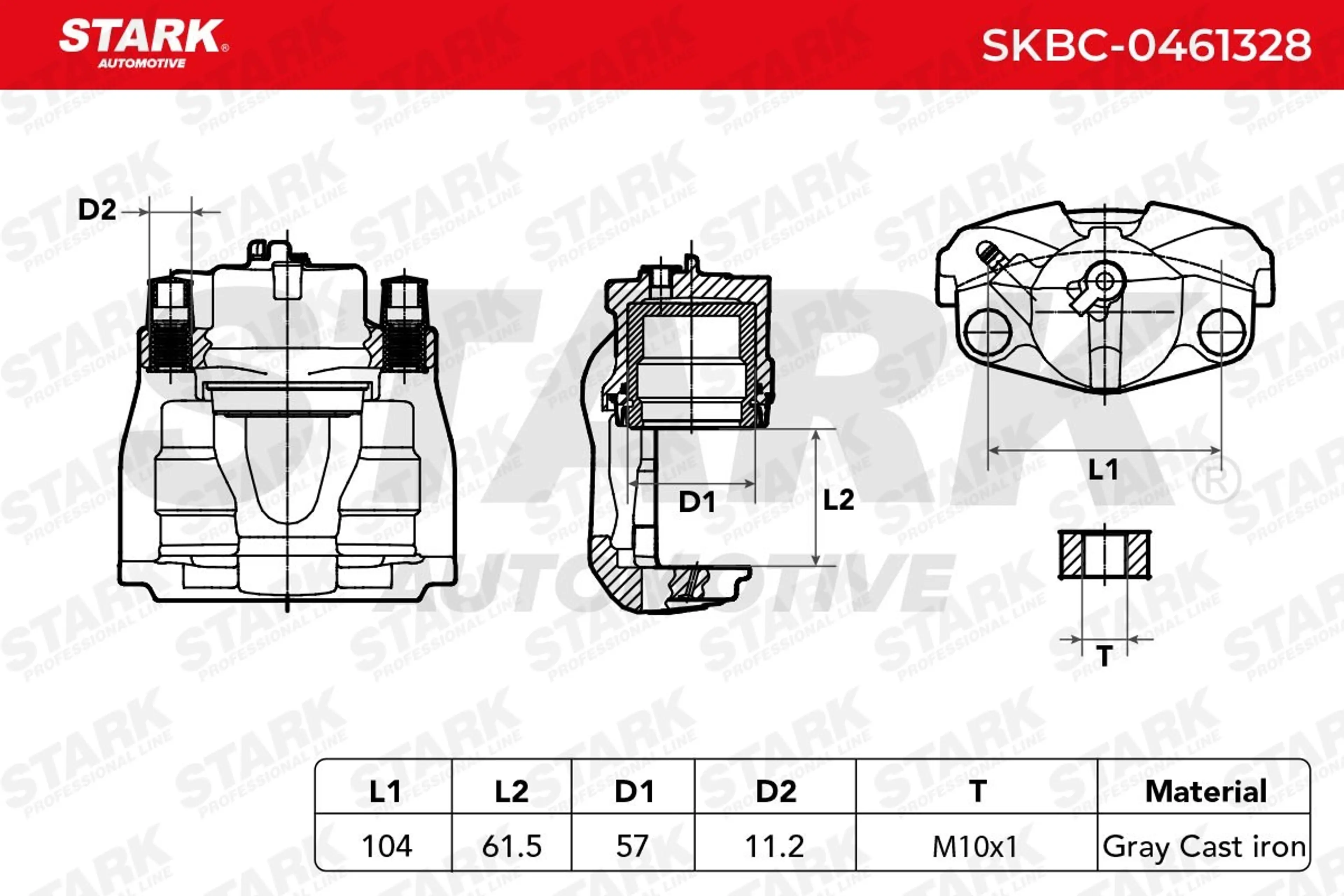 PINZA DE FRENO (SIN  DEVOLUCIÓN CAS