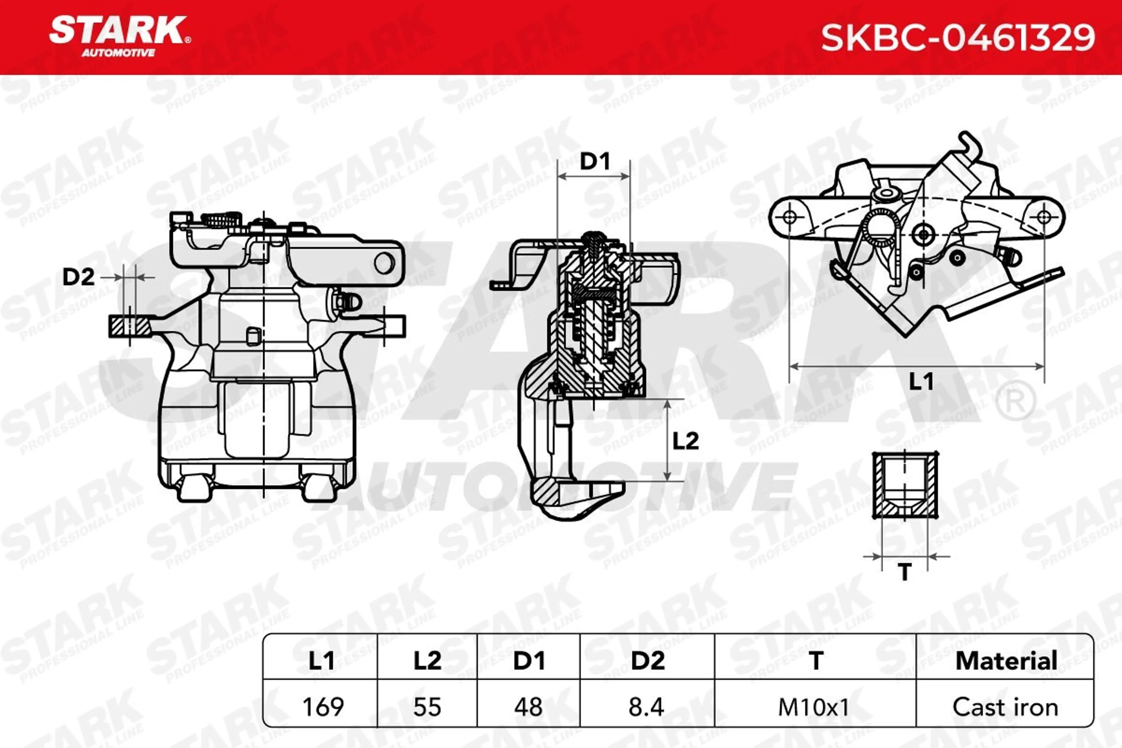 PINZA DE FRENO (SIN  DEVOLUCIÓN CAS