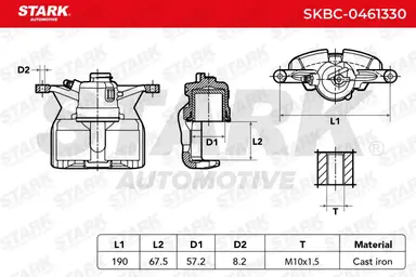 PINZA DE FRENO (SIN  DEVOLUCIÓN CAS