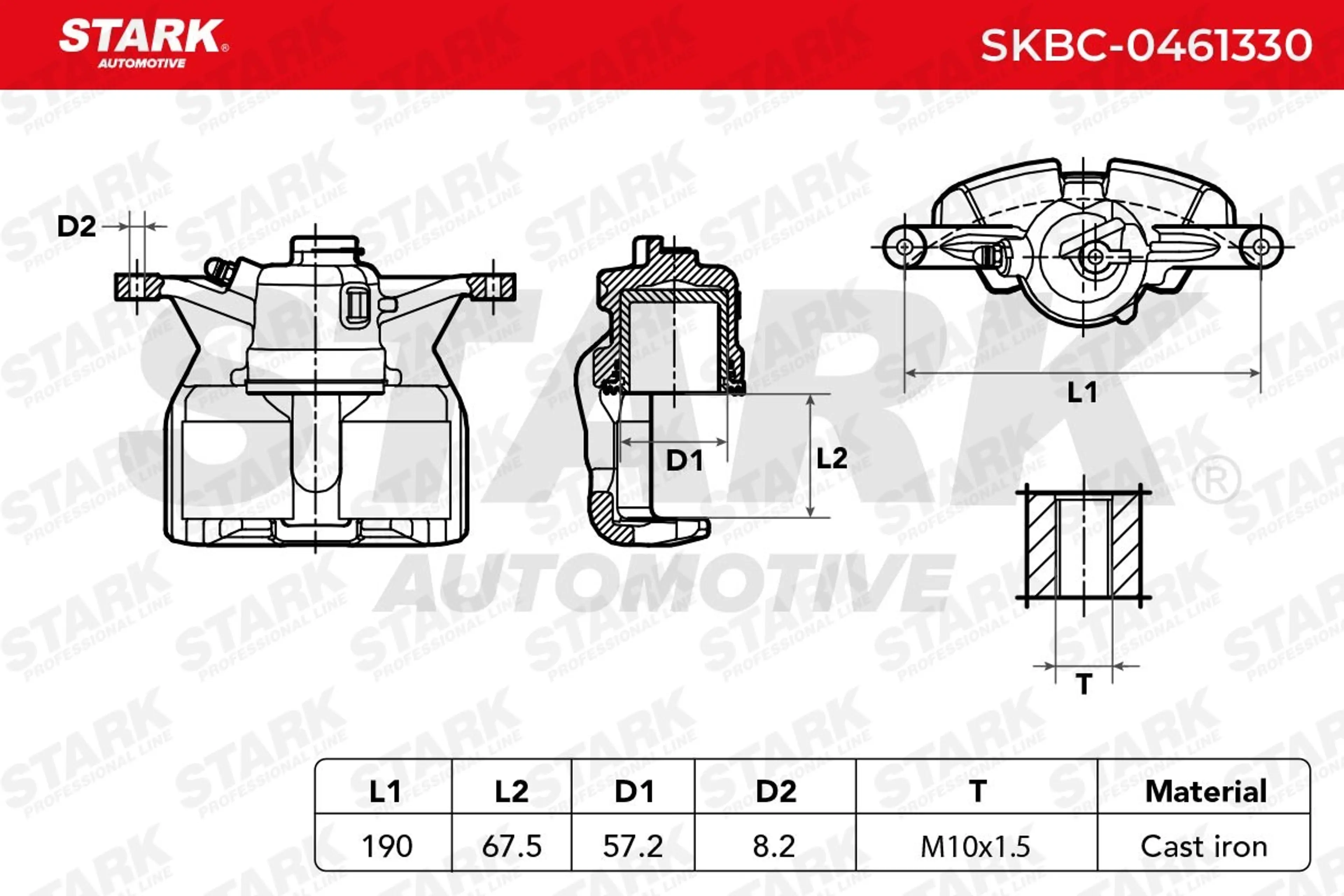 PINZA DE FRENO (SIN  DEVOLUCIÓN CAS