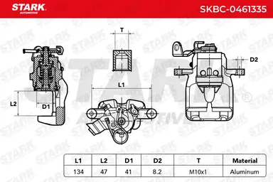 PINZA DE FRENO (SIN  DEVOLUCIÓN CAS