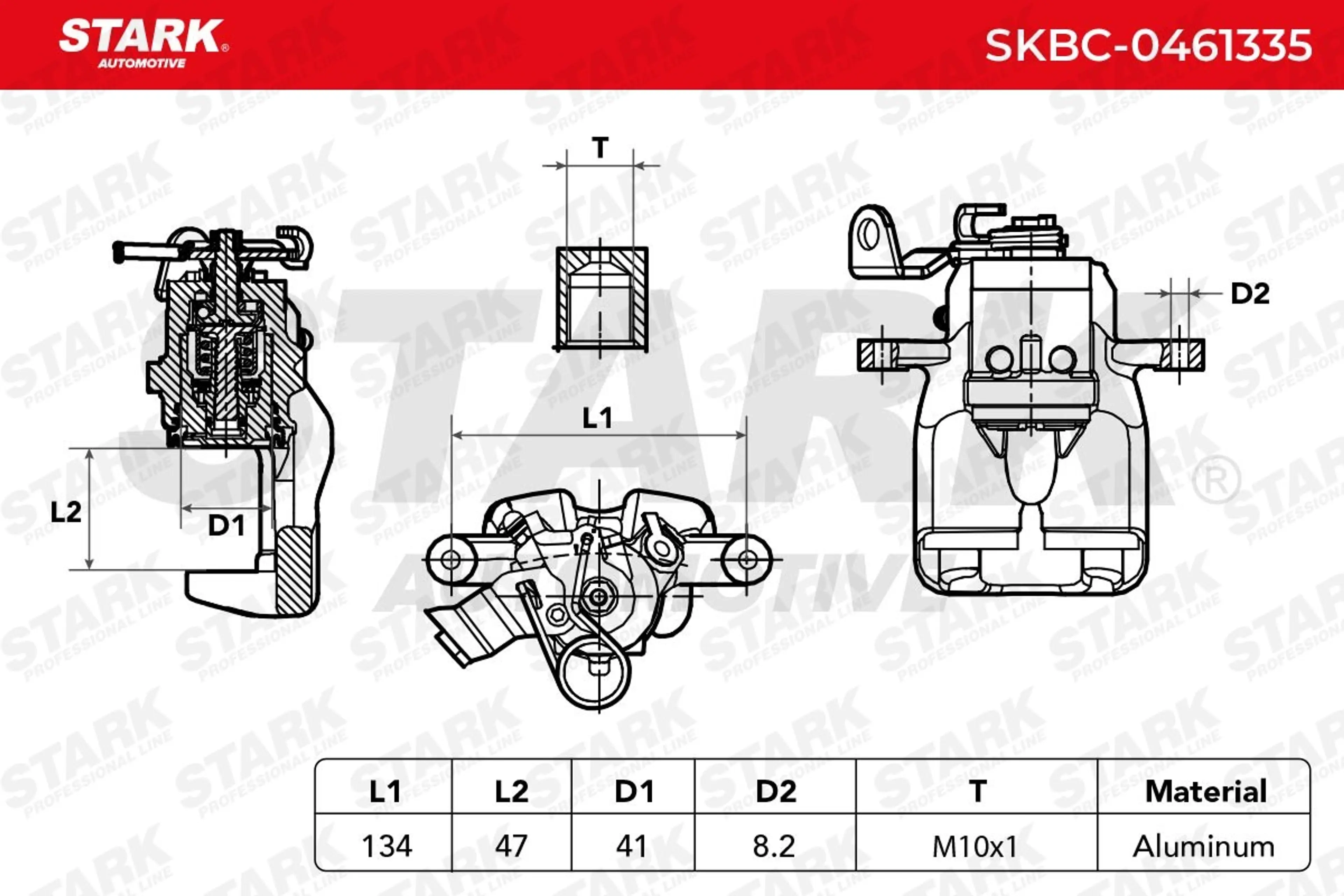 PINZA DE FRENO (SIN  DEVOLUCIÓN CAS