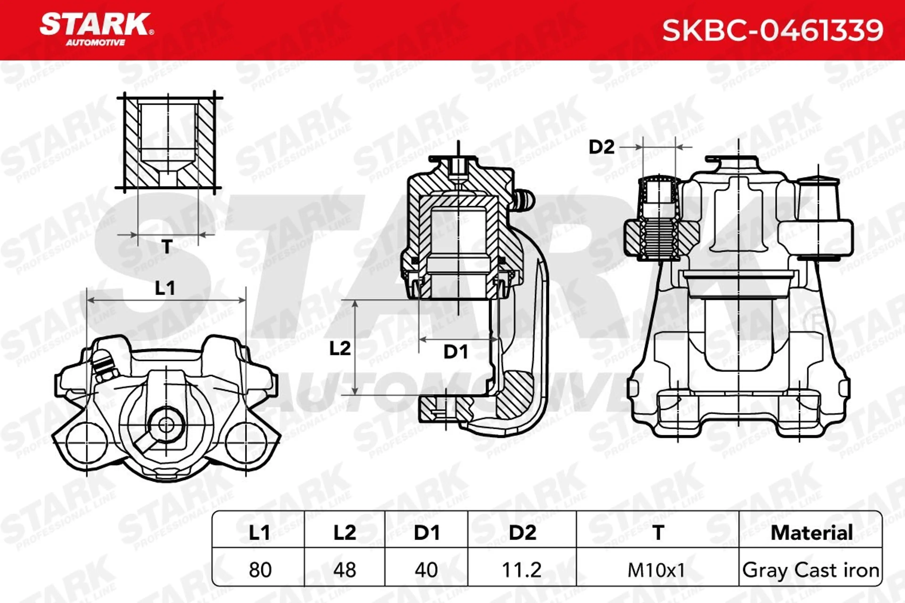PINZA DE FRENO (SIN  DEVOLUCIÓN CAS