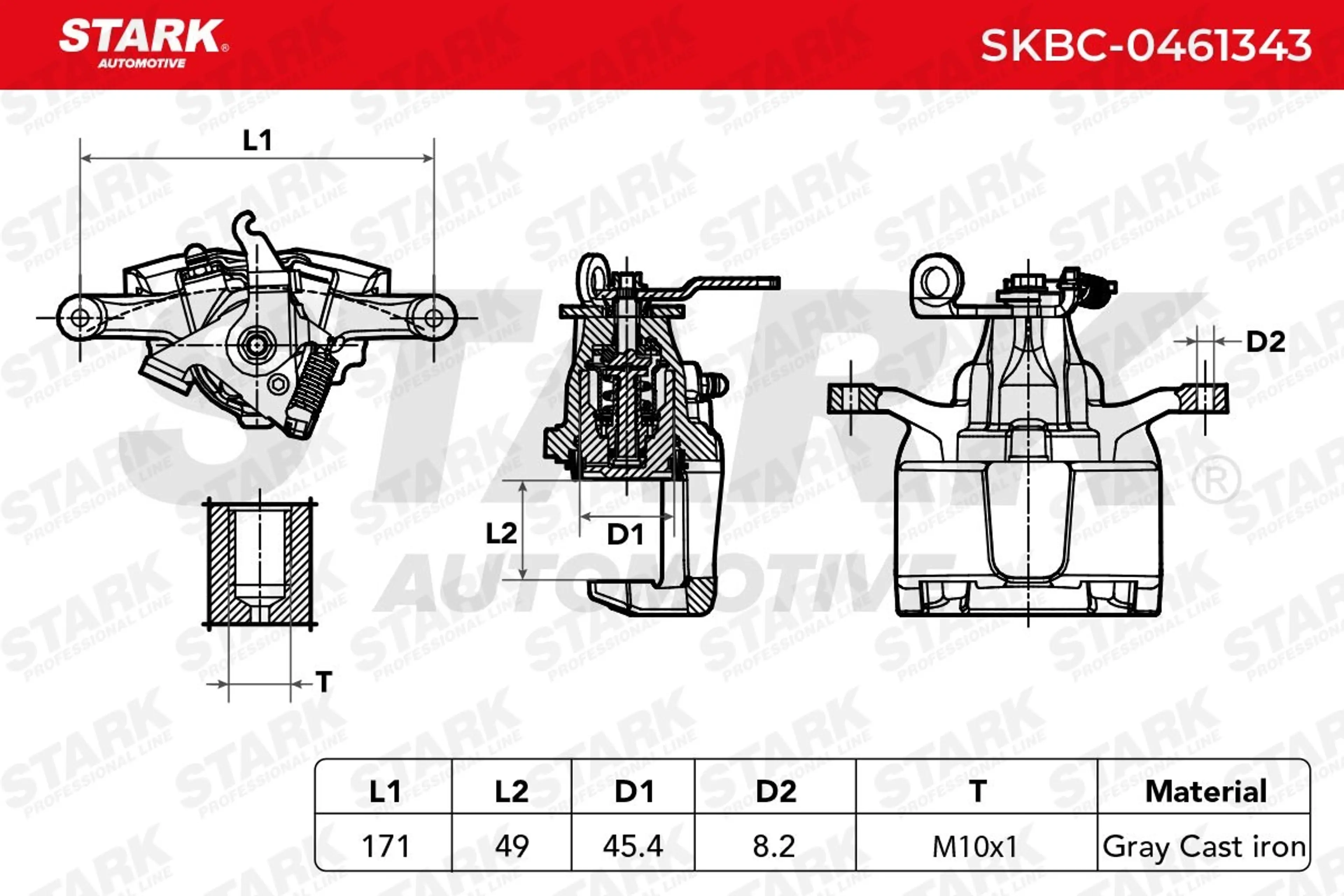PINZA DE FRENO (SIN  DEVOLUCIÓN CAS