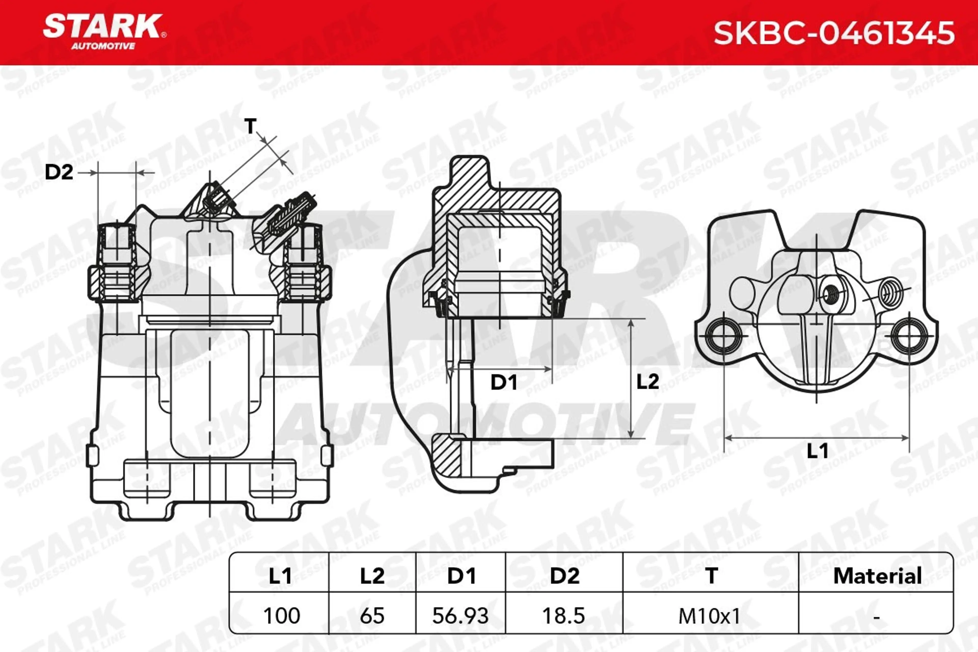 PINZA DE FRENO (SIN  DEVOLUCIÓN CAS