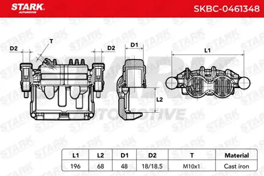 PINZA DE FRENO (SIN  DEVOLUCIÓN CAS