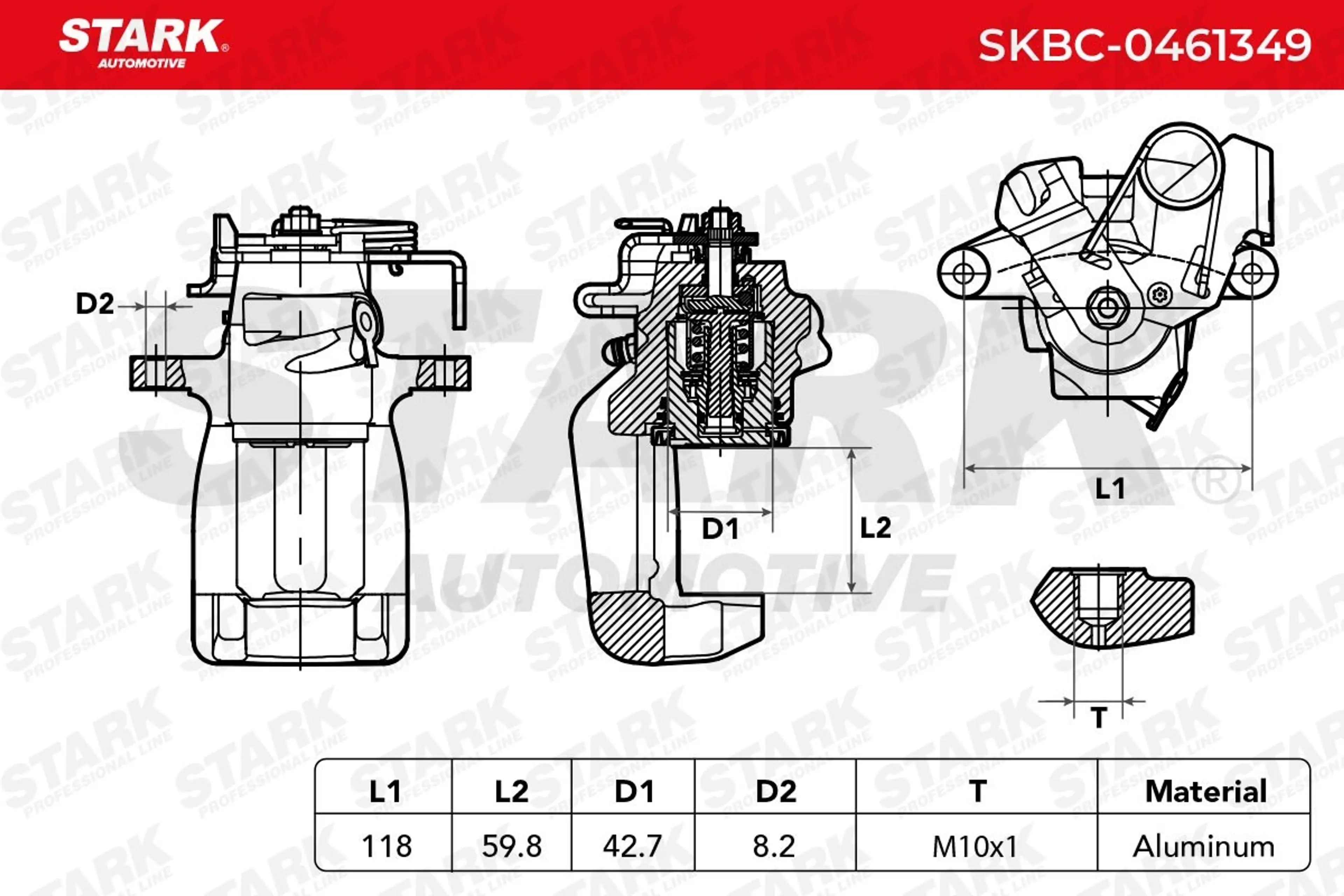 PINZA DE FRENO (SIN  DEVOLUCIÓN CAS