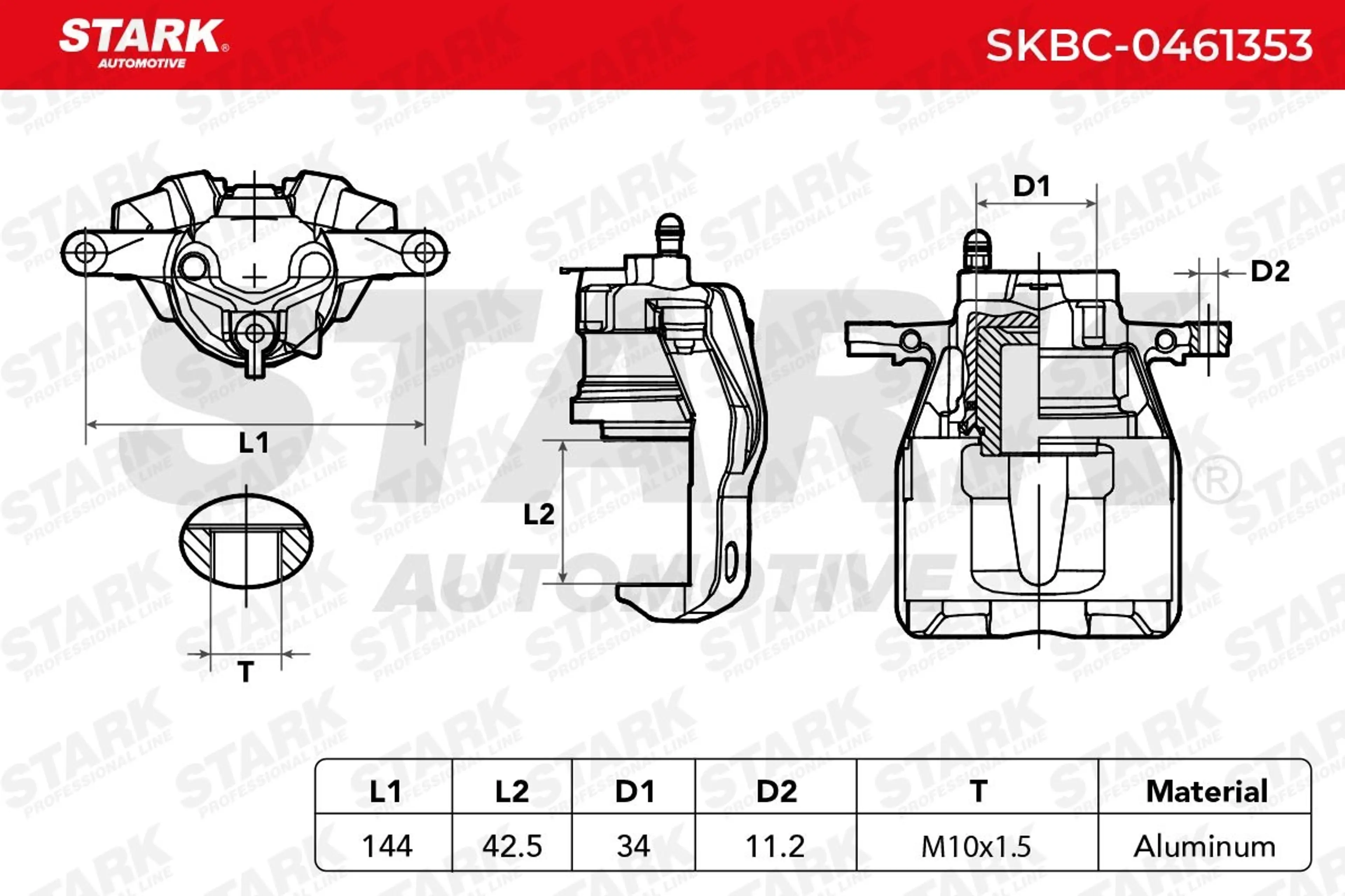 PINZA DE FRENO (SIN  DEVOLUCIÓN CAS