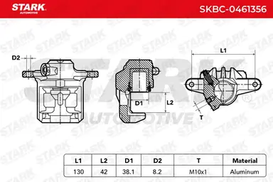 PINZA DE FRENO (SIN  DEVOLUCIÓN CAS