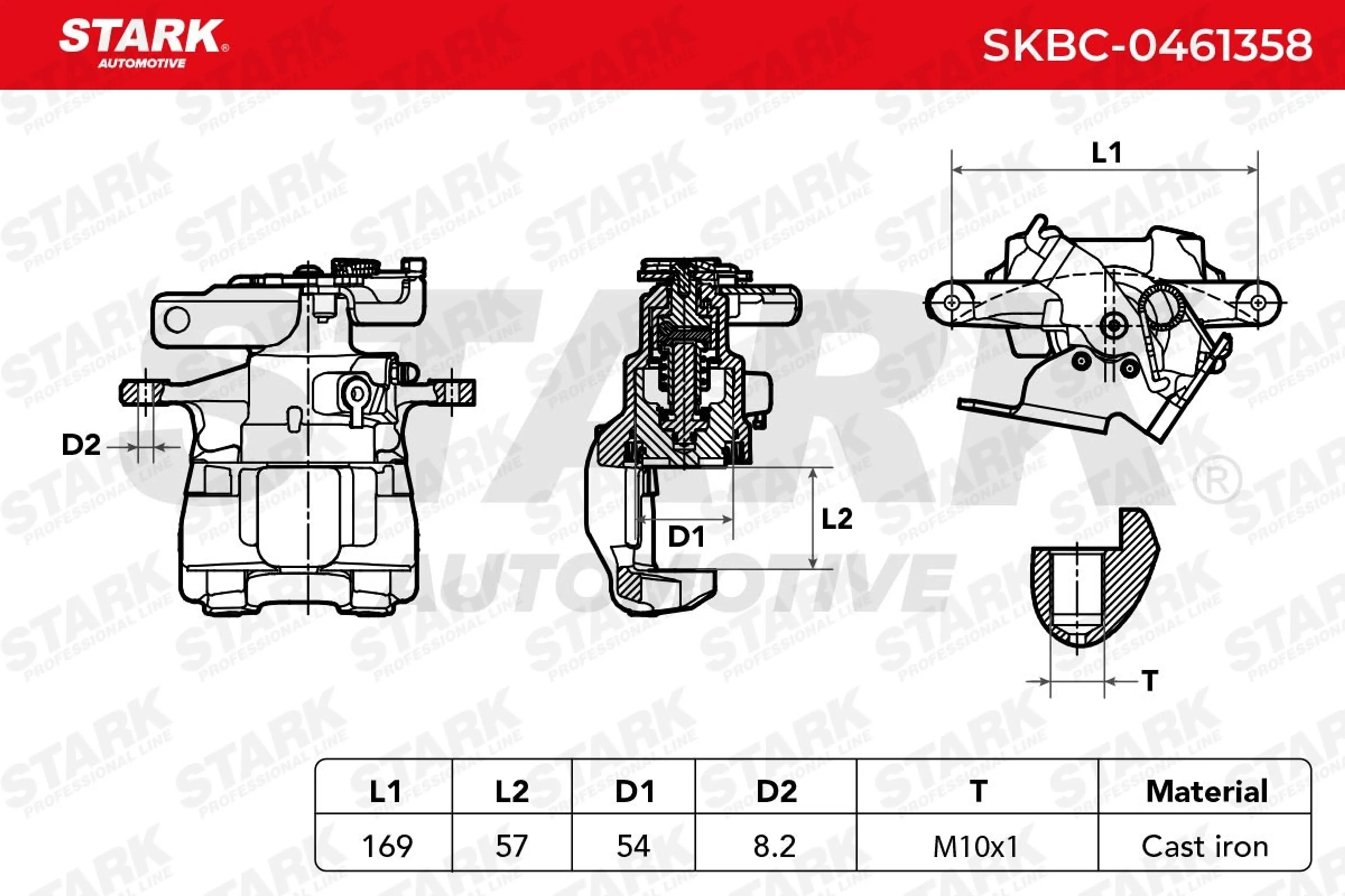 PINZA DE FRENO (SIN  DEVOLUCIÓN CAS