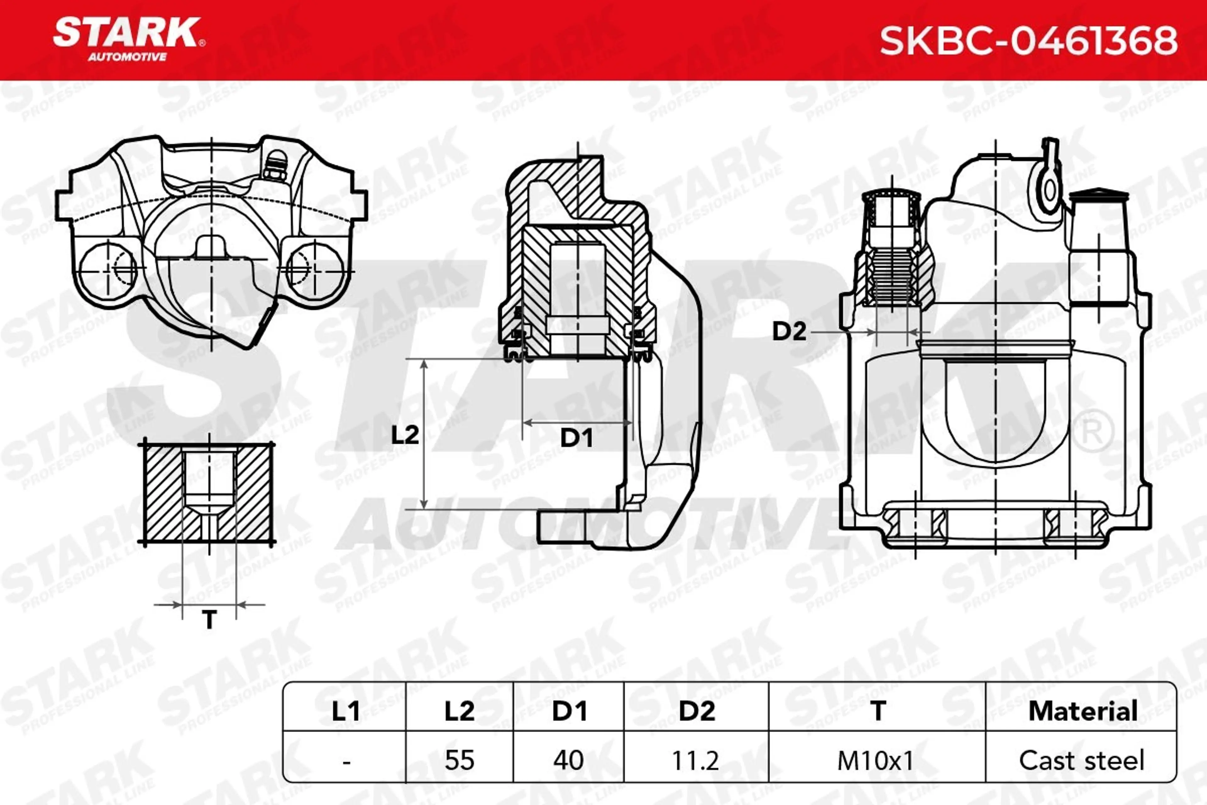 PINZA DE FRENO (SIN  DEVOLUCIÓN CAS