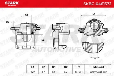 PINZA DE FRENO (SIN  DEVOLUCIÓN CAS