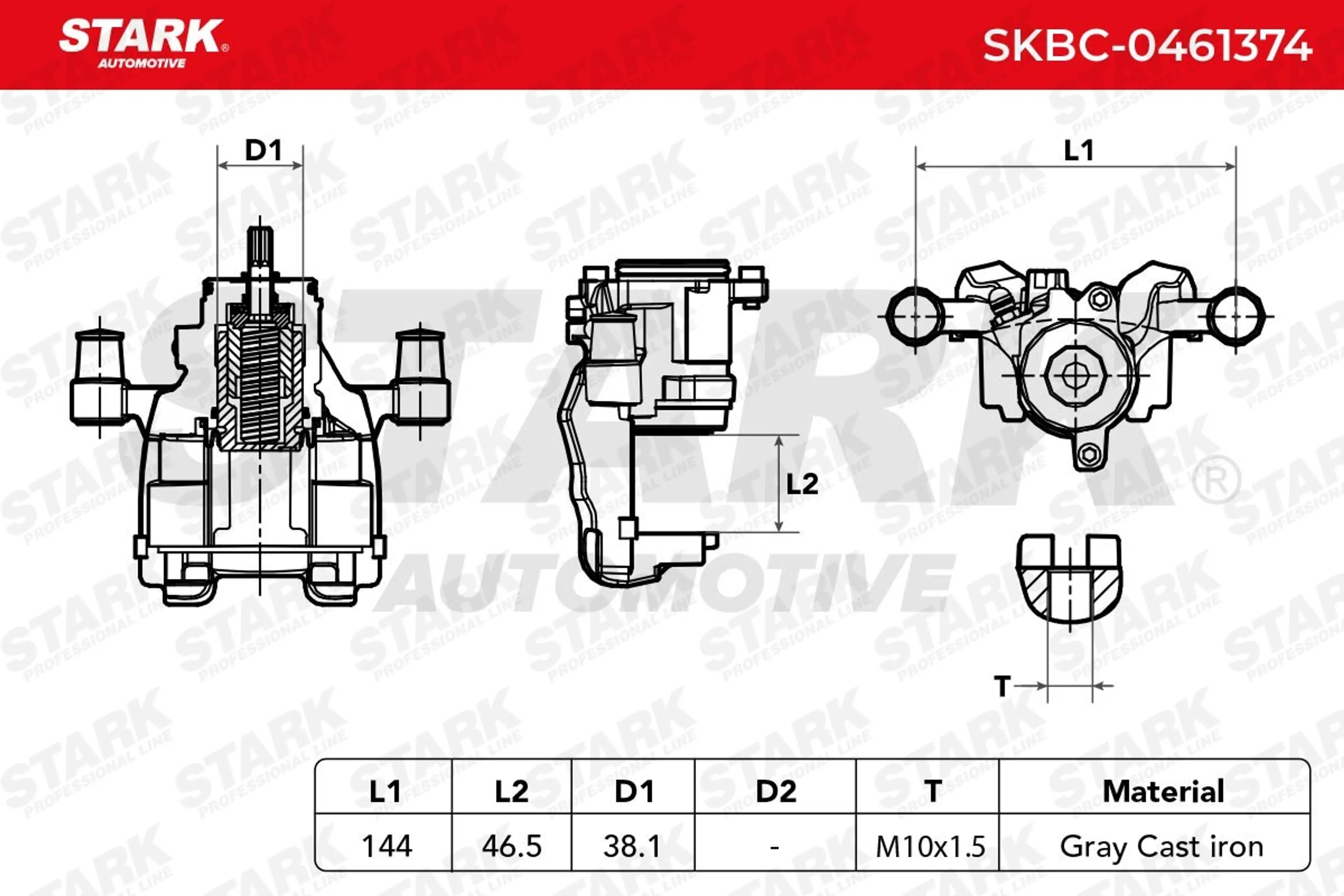 PINZA DE FRENO (SIN  DEVOLUCIÓN CAS