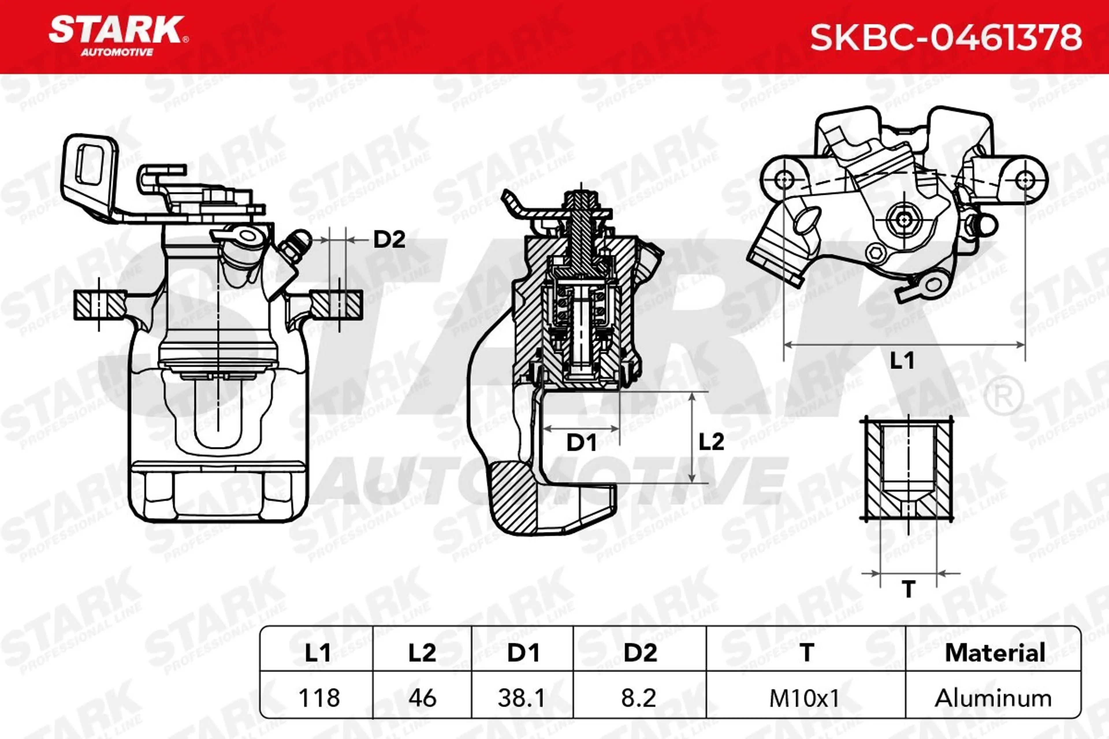 PINZA DE FRENO (SIN  DEVOLUCIÓN CAS