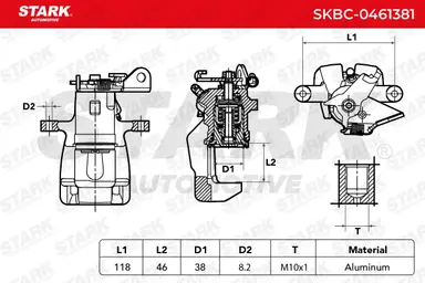 PINZA DE FRENO (SIN  DEVOLUCIÓN CAS