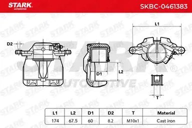 PINZA DE FRENO (SIN  DEVOLUCIÓN CAS