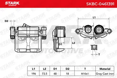PINZA DE FRENO (SIN  DEVOLUCIÓN CAS