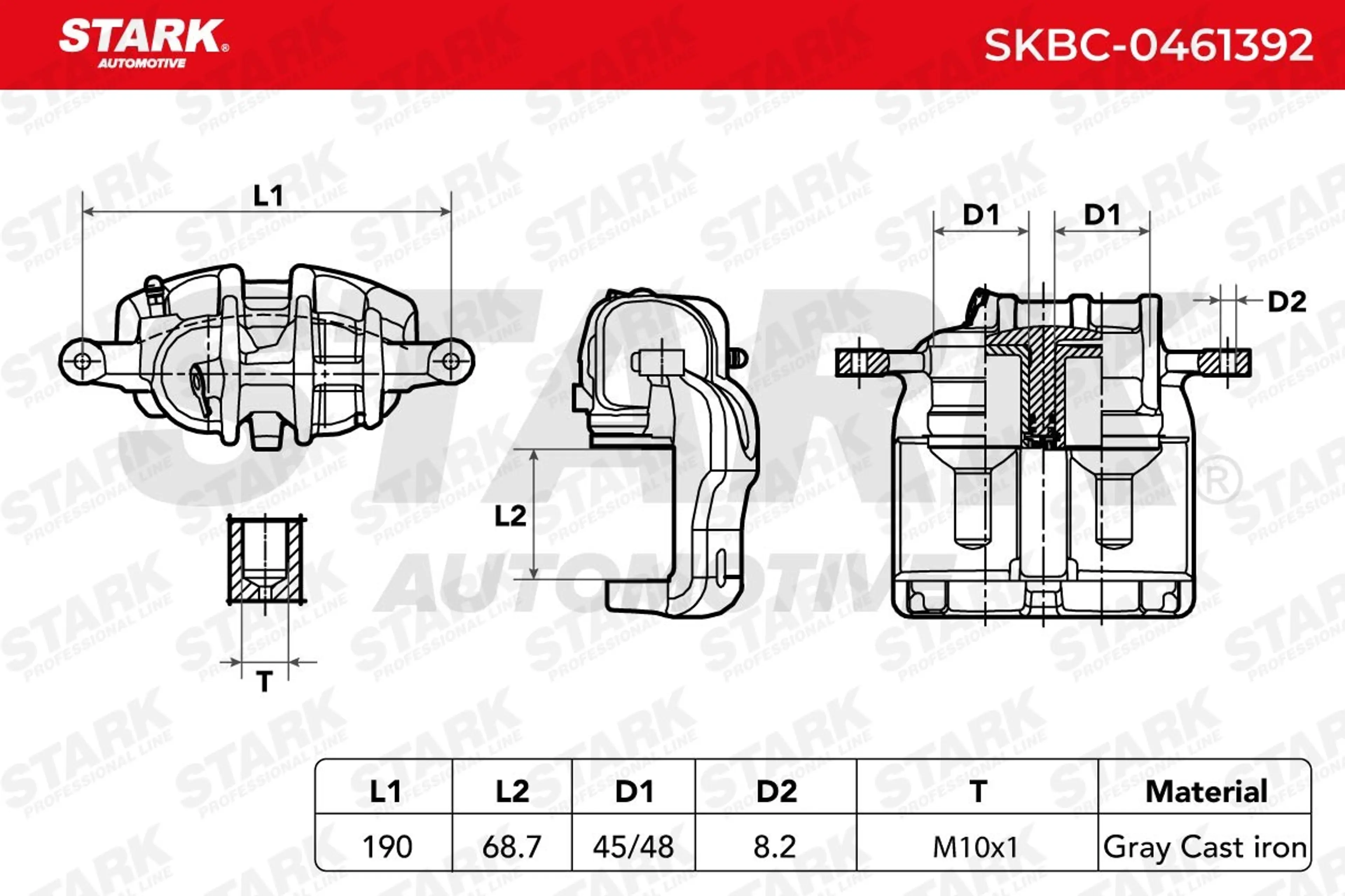 PINZA DE FRENO (SIN  DEVOLUCIÓN CAS