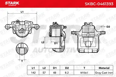 PINZA DE FRENO (SIN  DEVOLUCIÓN CAS