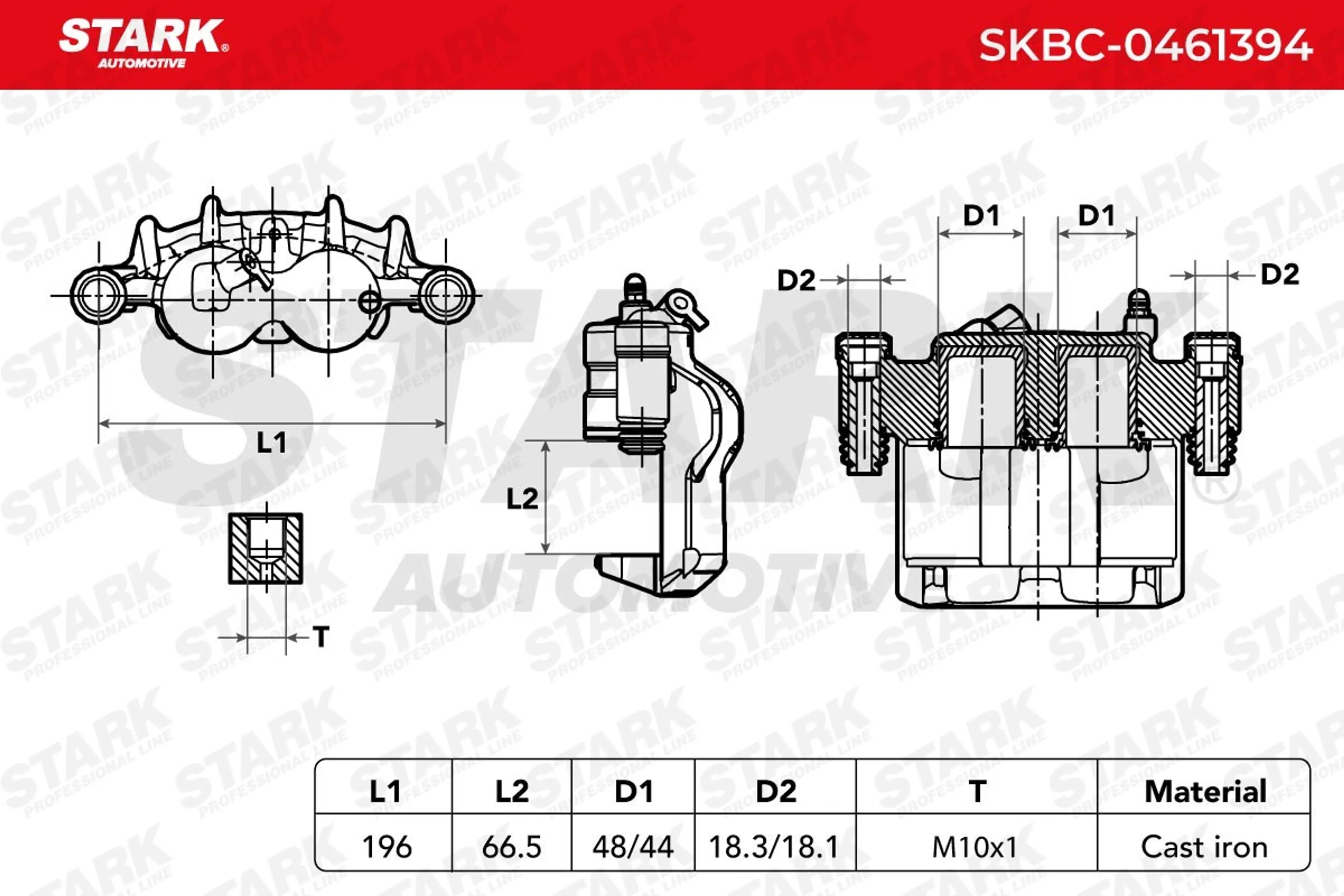 PINZA DE FRENO (SIN  DEVOLUCIÓN CAS