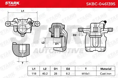 PINZA DE FRENO (SIN  DEVOLUCIÓN CAS