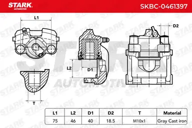 PINZA DE FRENO (SIN  DEVOLUCIÓN CAS