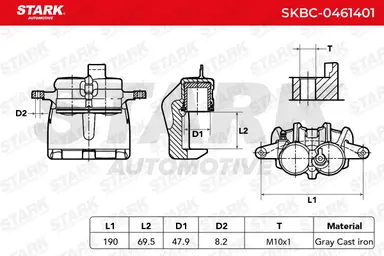 PINZA DE FRENO (SIN  DEVOLUCIÓN CAS