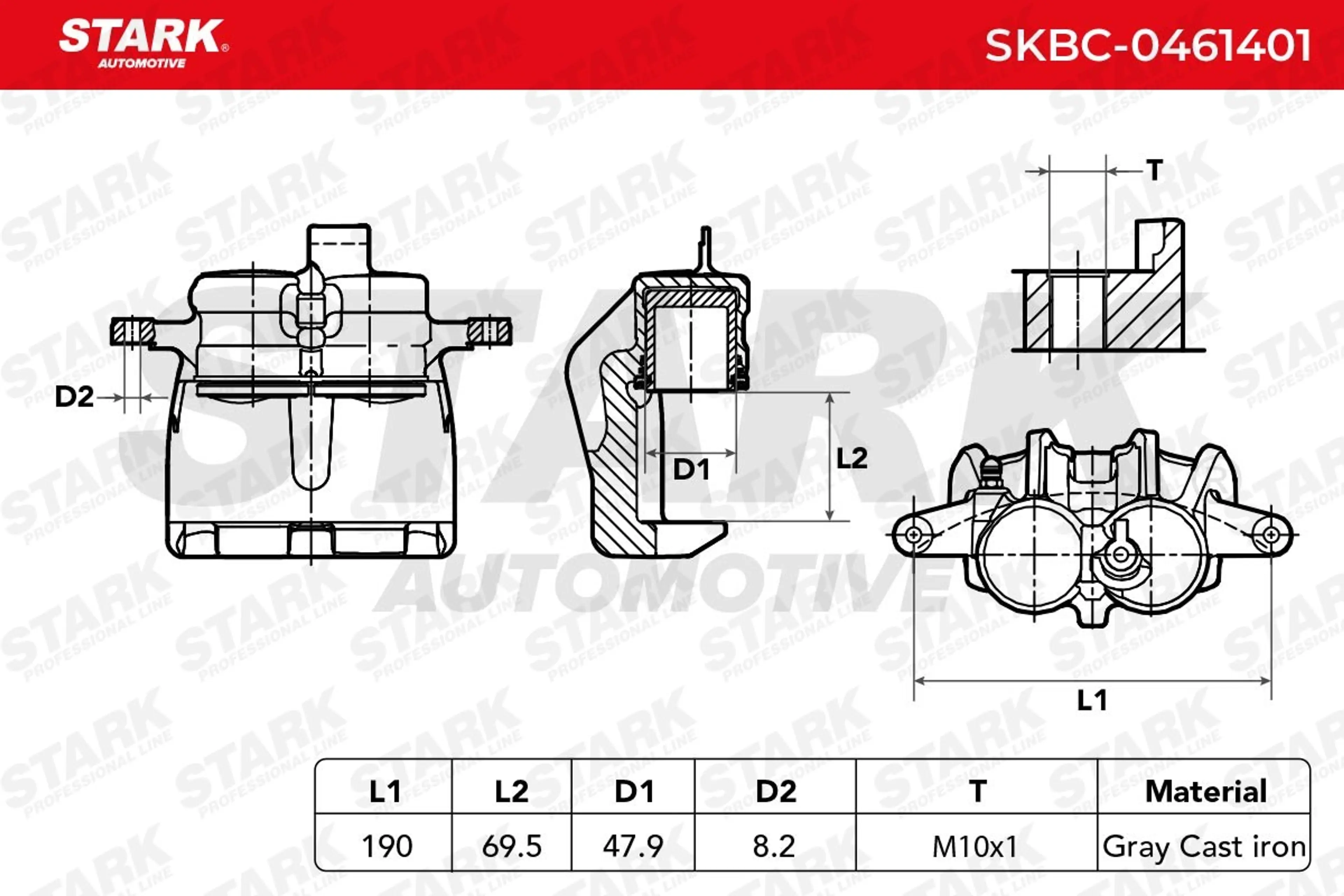 PINZA DE FRENO (SIN  DEVOLUCIÓN CAS