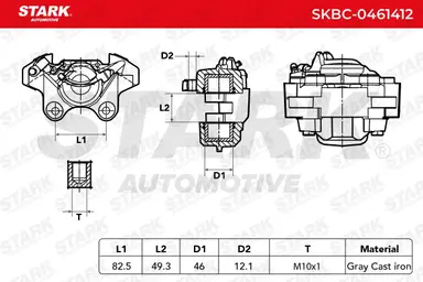 PINZA DE FRENO (SIN  DEVOLUCIÓN CAS