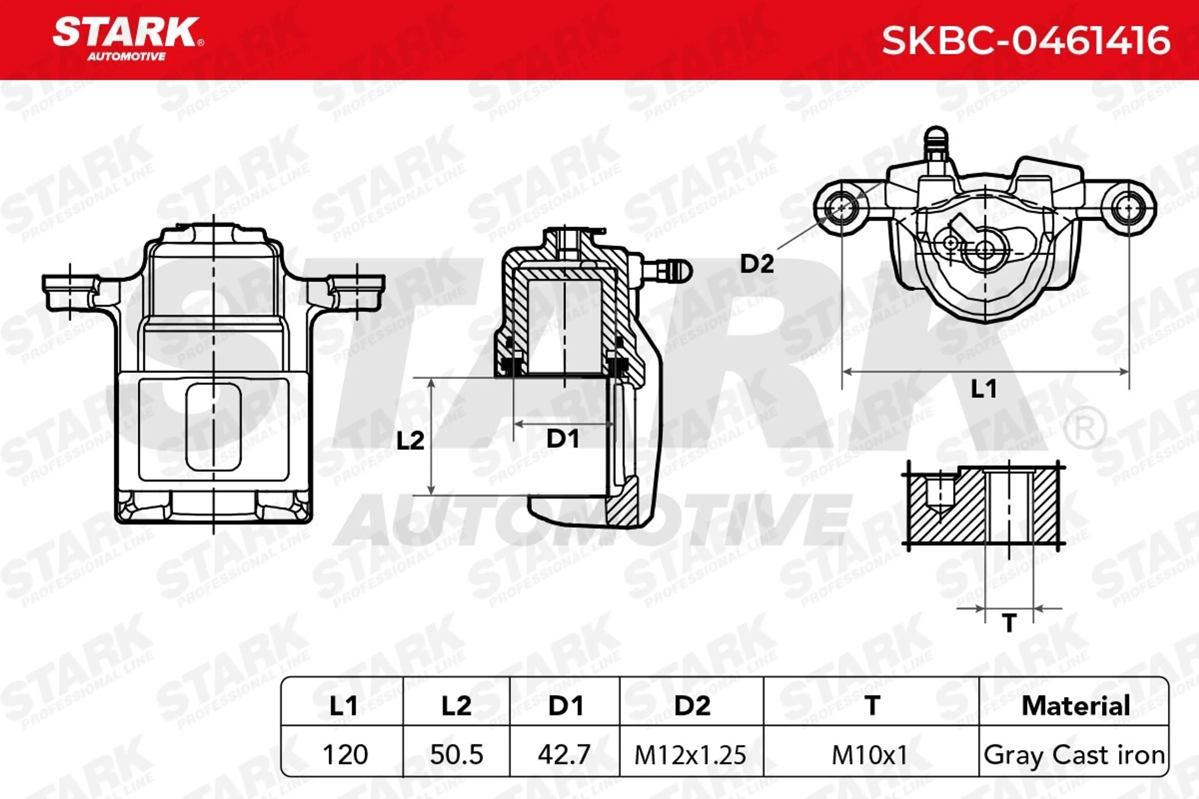 PINZA DE FRENO (SIN  DEVOLUCIÓN CAS