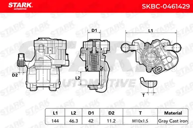 PINZA DE FRENO (SIN  DEVOLUCIÓN CAS