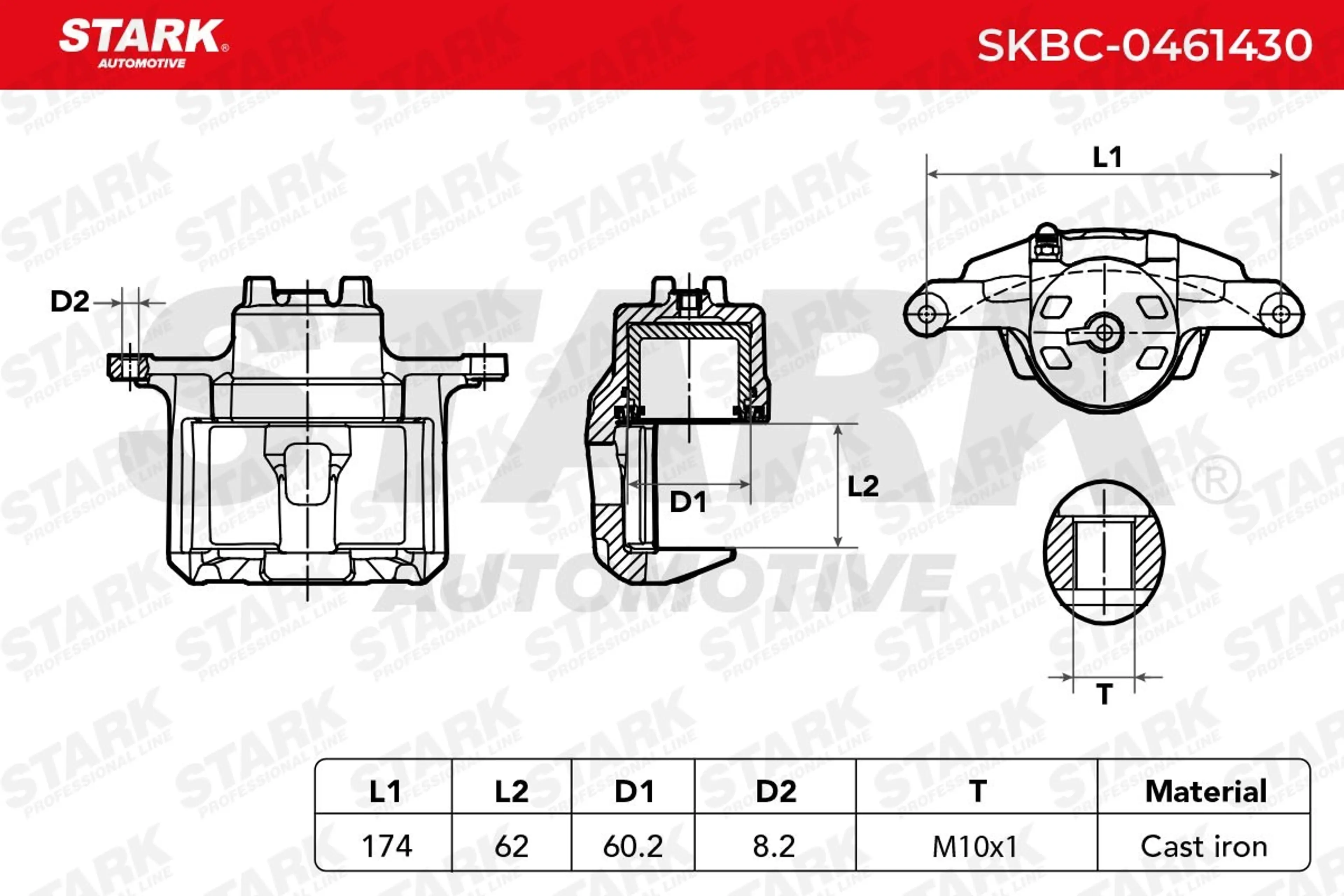 PINZA DE FRENO (SIN  DEVOLUCIÓN CAS