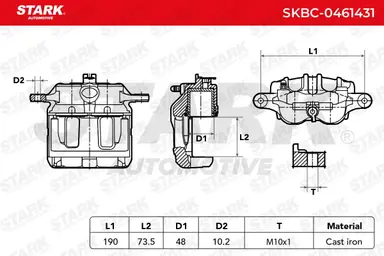 PINZA DE FRENO (SIN  DEVOLUCIÓN CAS