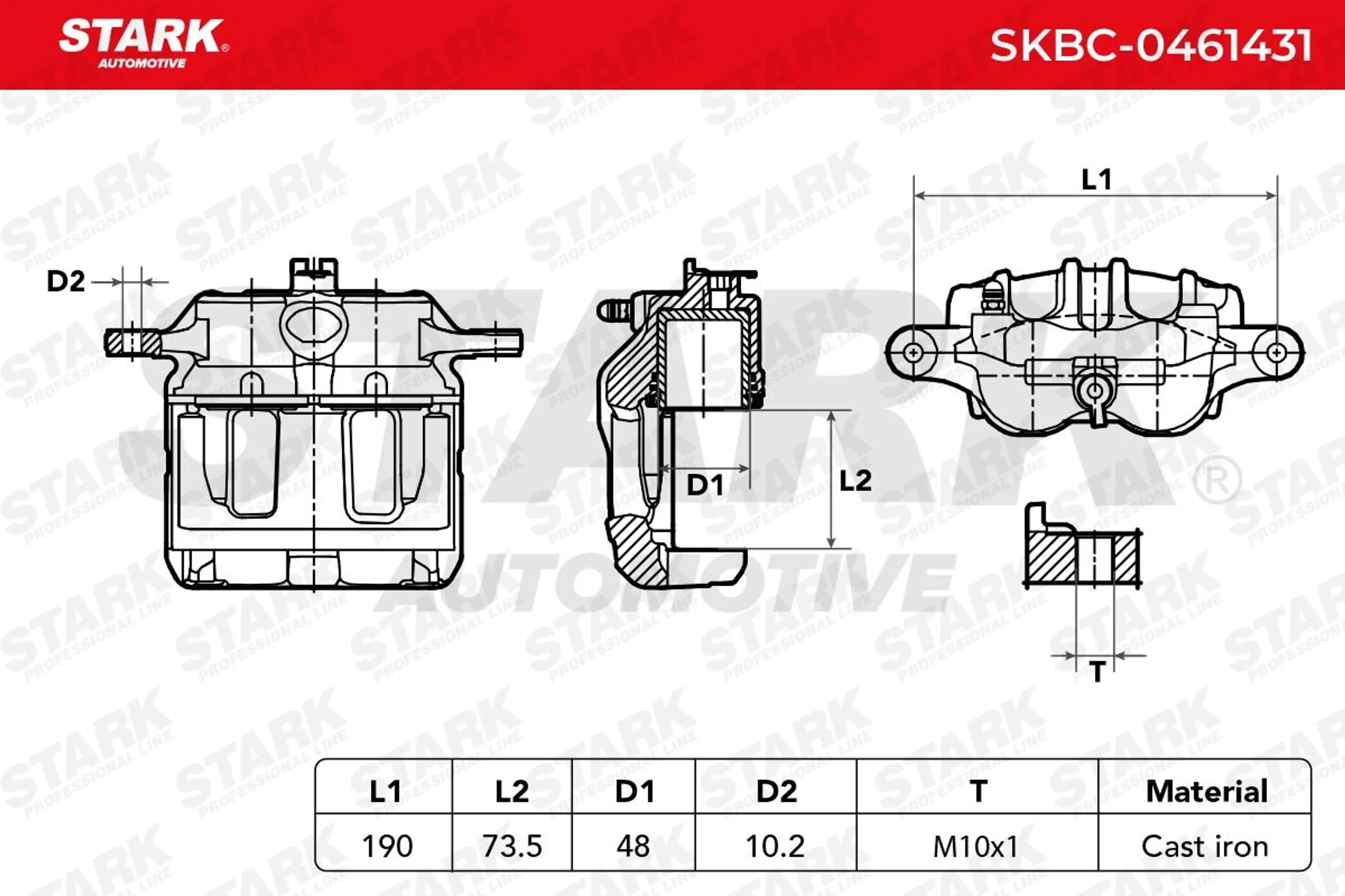 PINZA DE FRENO (SIN  DEVOLUCIÓN CAS