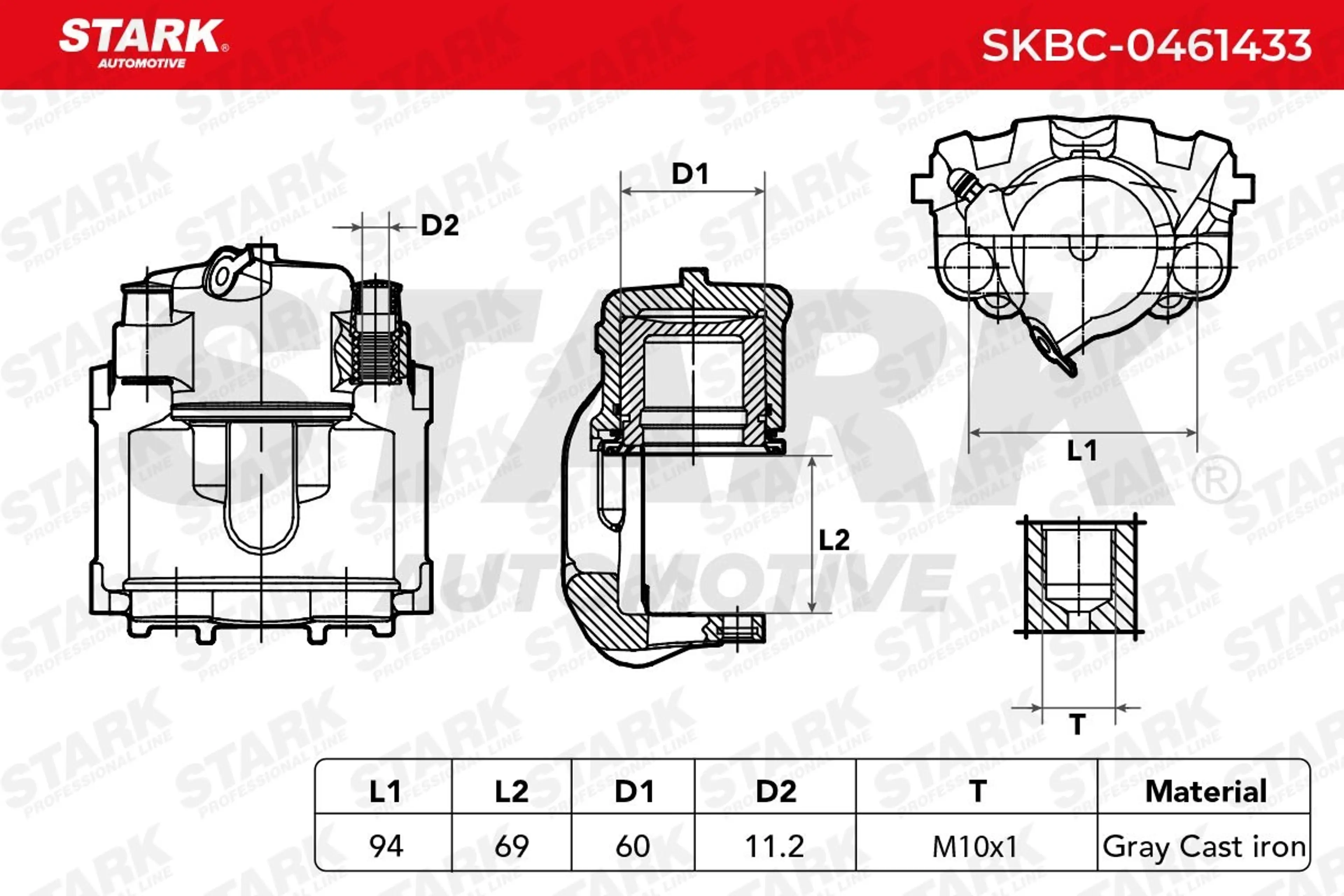 PINZA DE FRENO (SIN  DEVOLUCIÓN CAS
