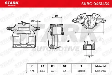PINZA DE FRENO (SIN  DEVOLUCIÓN CAS